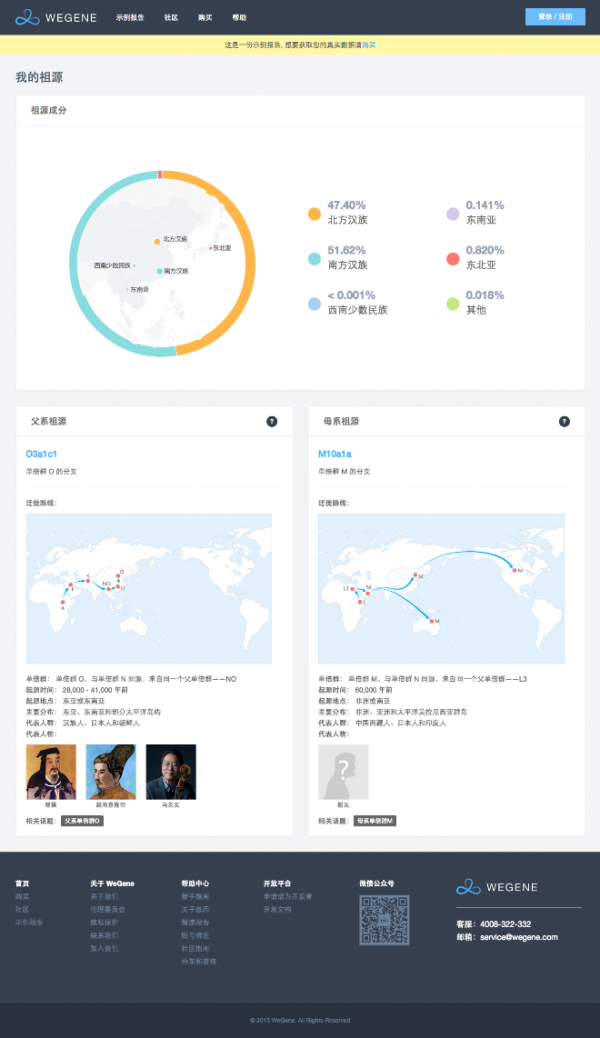 【独家首发众测】WeGene 标准套组 个人基因检测