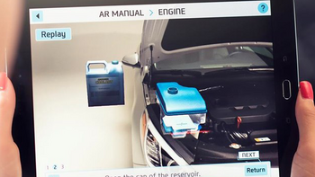 AR技术全新跨界运用：HYUNDAI 现代 发布 虚拟汽车使用手册软件