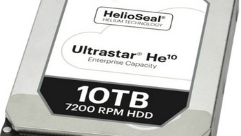 氦气填充：HGST 日立 发布 10TB Ultrastar He10 硬盘