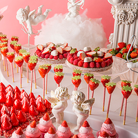 梦幻的草莓海洋：日本希尔顿酒店 推出 “草莓天使”主题自助餐