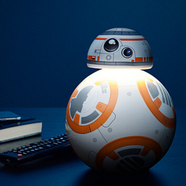 呆萌新宠夜晚相伴：ThinkGeek 星球大战：原力觉醒 BB-8 台灯 