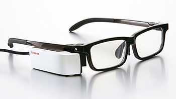 需要外挂支援 ：TOSHIBA 东芝 “Wearvue TG-1” 智能眼镜 即将开售