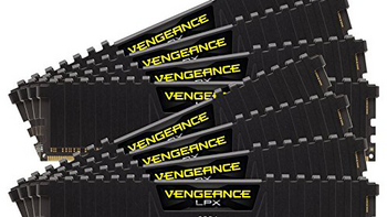 超大容量：CORSAIR 海盗船 发布 Vengeance LPX 128GB DDR4 3000MHz 内存套装