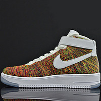 多彩编织效果：Nike 耐克 Air Force 1 Flyknit “Multicolor” 即将发售