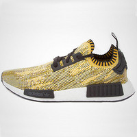 黑黄白噪音：adidas 阿迪达斯 Originals NMD Runner PK "Yellow Camo"  跑鞋新配色推出