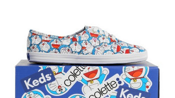 仅销售至3月12日：Keds 推出 哆啦A梦 限量鞋款