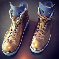 金光闪闪放光芒：NIKE 耐克 推出 Air Jordan 6 “Gold Oscars” PE