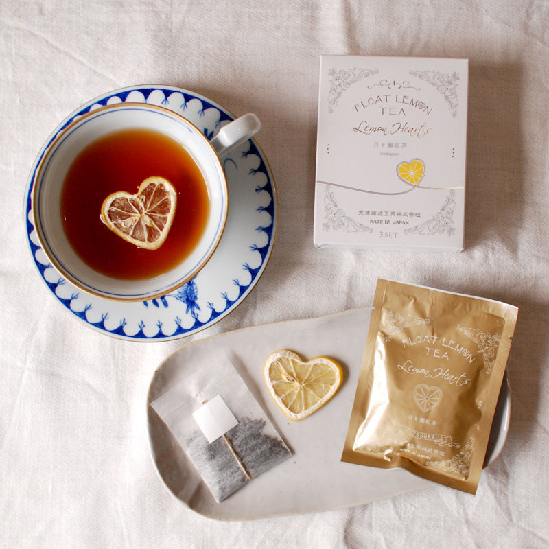 颜值高味道好：日本推出的这款红茶配的是心形柠檬
