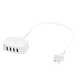 简洁主义，内外兼修：BULL 公牛 USB充电盒子 天猫限时促销