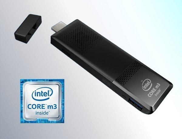 酷睿M3-6Y30+4GB内存：intel 英特尔 Compute Stick 电脑棒 开售 