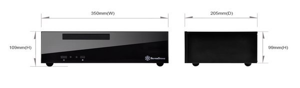 HTPC新标杆：SILVER STONE 银欣 推出 Milo SST-ML09B 家庭影院电脑