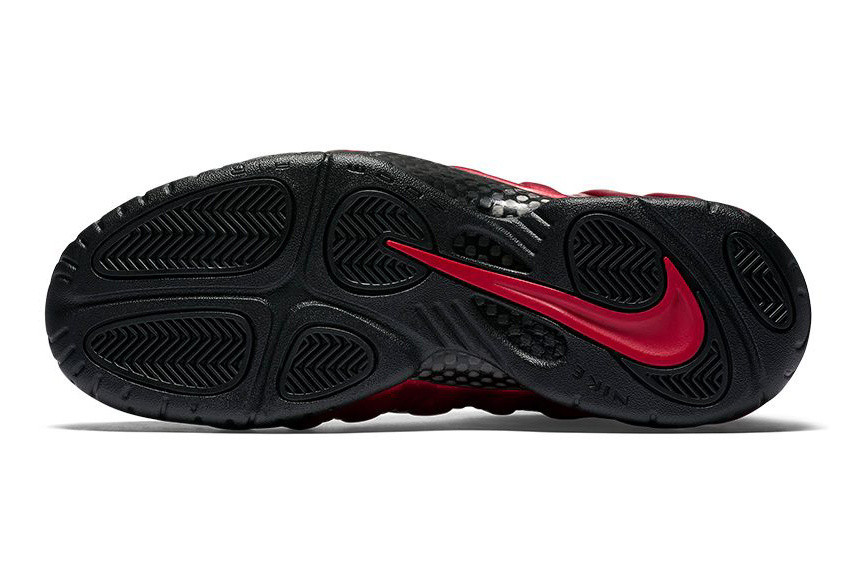 血色妖姬：NIKE 耐克 Air Foamposite Pro “University Red” 即将发售