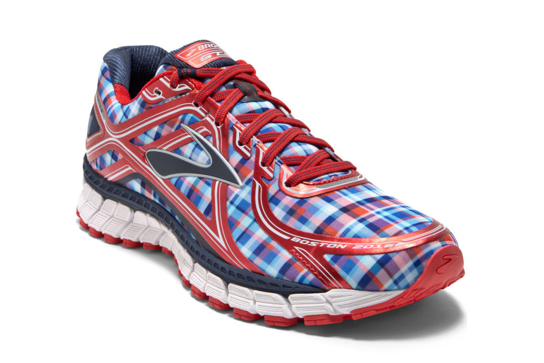 苏格兰格子风:Brooks 布鲁克斯 推出 Nantucket Adrenaline GTS 16 波马限量款跑鞋