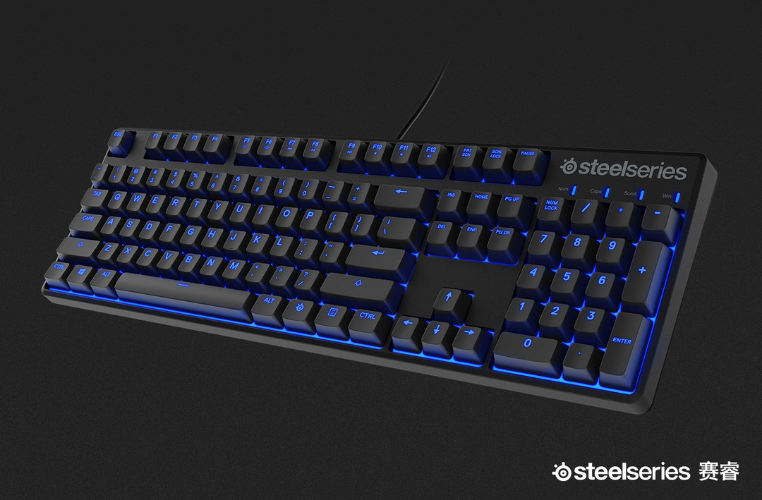 回归原厂轴：SteelSeries 赛睿 发布 Apex M500 机械键盘