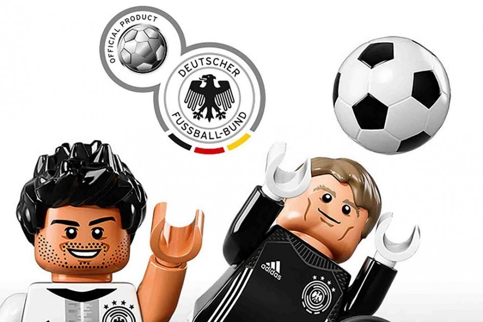 冠军归来：乐高LEGO发布71014德国队人仔抽抽乐