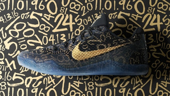 职业生涯刻印在鞋上：NIKE 耐克 Kobe 11 Mamba Day iD 即将上线