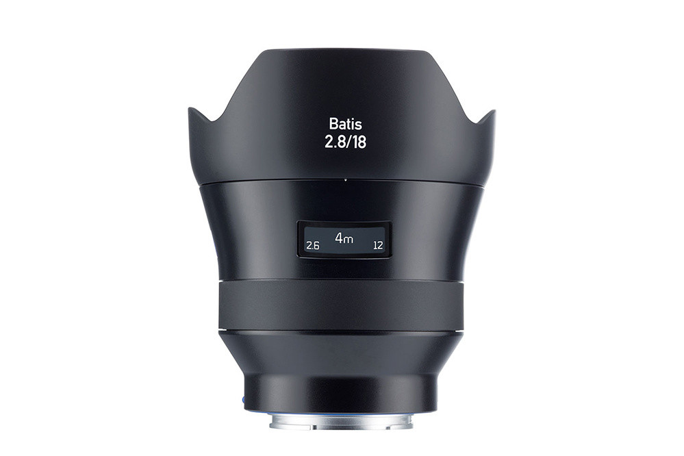 Distagon设计+OLED景深显示：ZEISS 蔡司 推出 Batis 18mm F2.8 超广角镜头