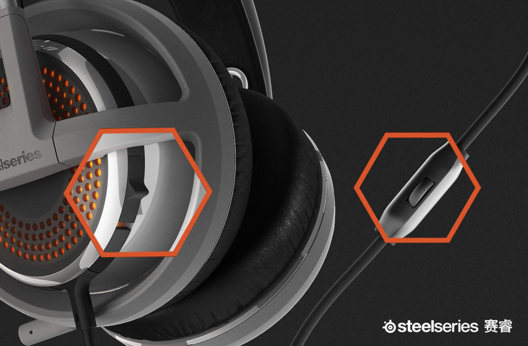 支持DTS音效:steelseries 赛睿 发布 西伯利亚 350 游戏耳机