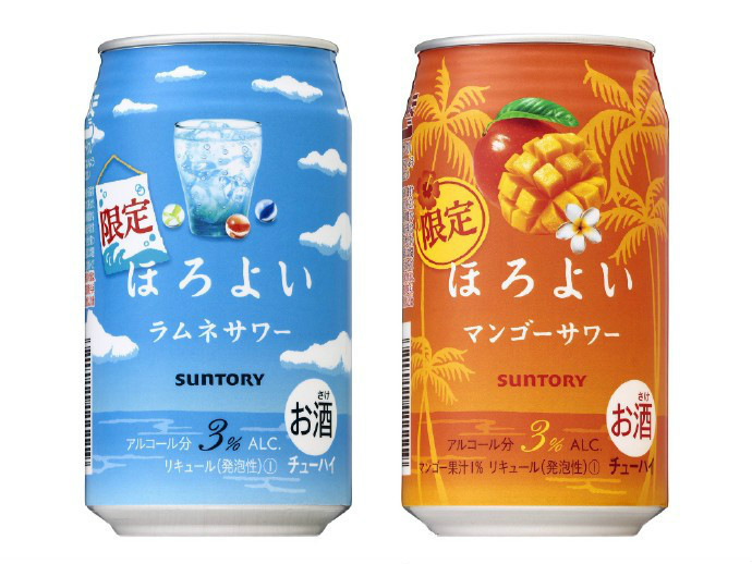 夏天的味道：三得利旗下“微醺”系列推出新款限定饮品