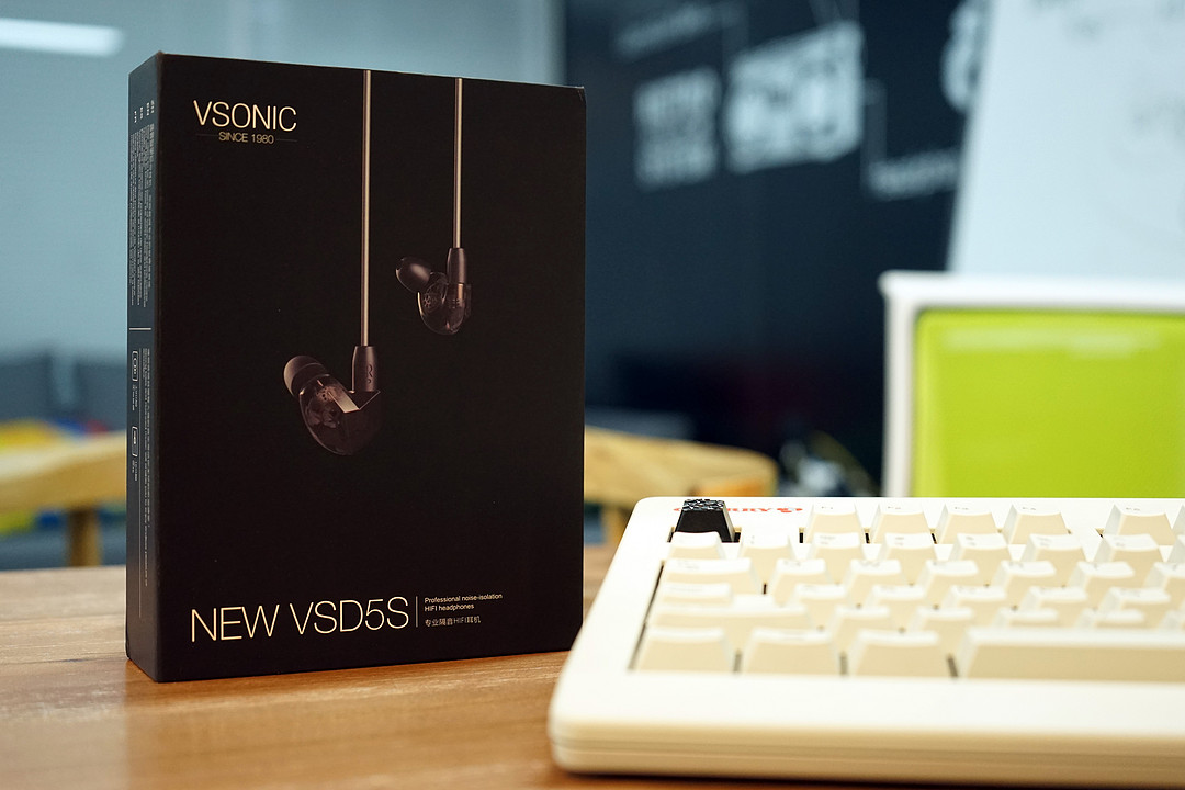 外观延续前作 配置小有升级：VSONIC 威索尼可 发布 NEW VSD5S 耳机