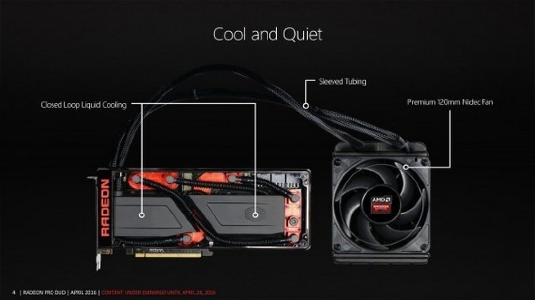 为VR*级游戏玩家而生:AMD 正式发布 Radeon Pro Duo 双核显卡