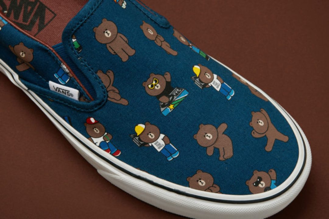 萌化你的心:VANS 范斯 × Line Friends 联名系列鞋款 曝光