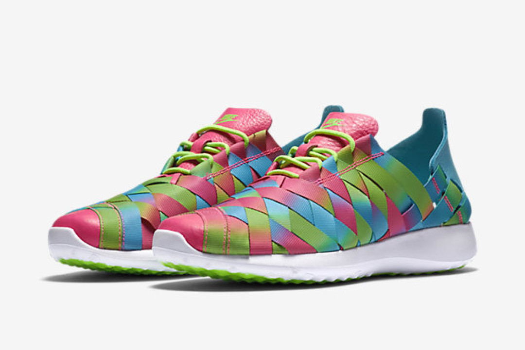 编织一双缤纷夏日:NIKE 耐克 Juvenate Woven Premium Multicolor 多彩配色 释出