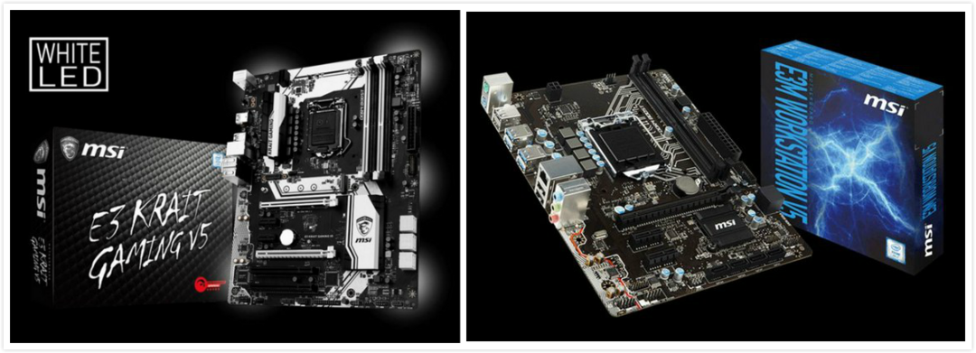 E3V5满血复活：msi 微星 推出 E3 Krait Gaming V5、E3M Workstation V5 工作站