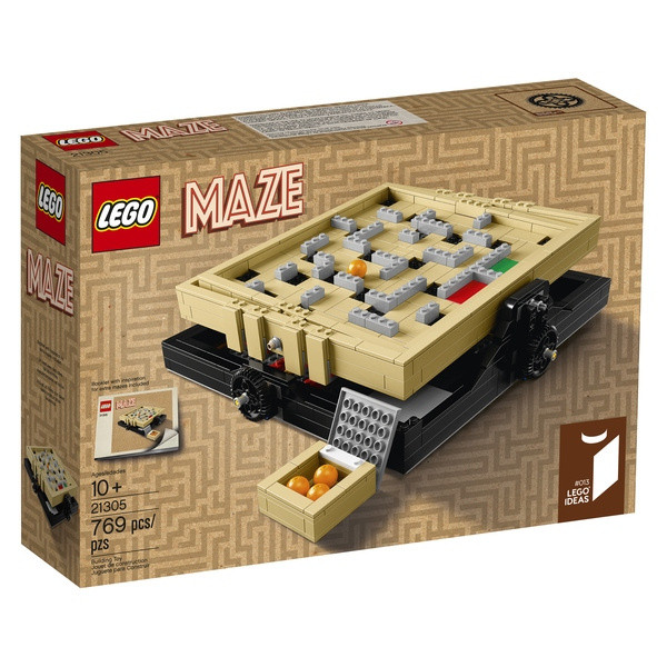 准同步开售：乐高LEGO Ideas系列21305迷宫国内上市