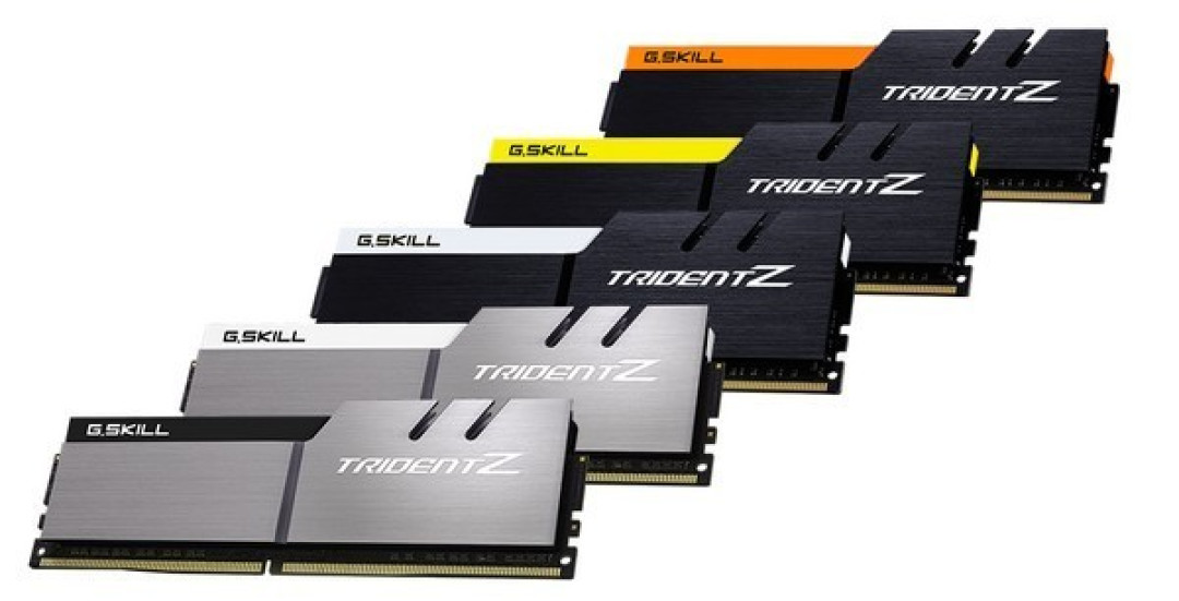频率最高达3466MHz:G.SKILL 芝奇 推出 5款 Trident Z DDR4 全新配色 内存