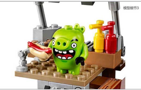 【抢先首发众测】LEGO 乐高 Angry Birds系列 捣毁猪猪城堡