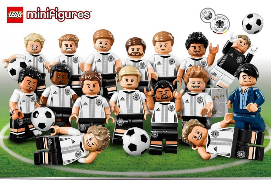 德迷注意：LEGO乐高71014德国队抽抽乐开售
