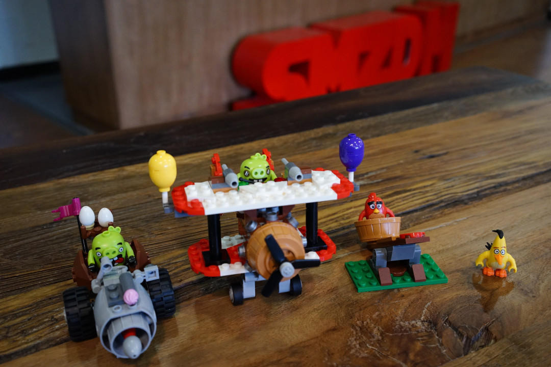《到站秀》第48弹:LEGO 乐高 愤怒的小鸟电影版 系列拼插积木