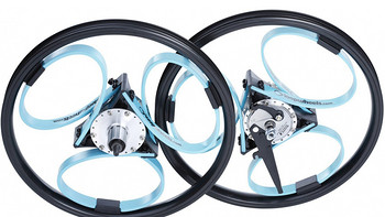 避震弹簧代替辐条：英国工程师 发明的 loopwheels 轮组 已发售