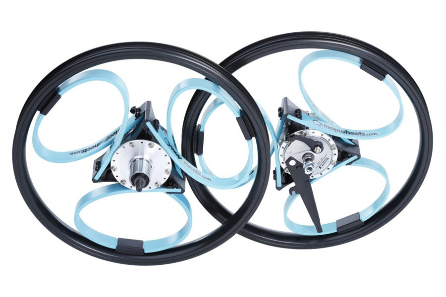 避震弹簧代替辐条：英国工程师 发明的 loopwheels 轮组 已发售