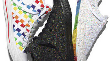 用彩虹说爱你：CONVERSE 匡威 即将推出新款 Pride系列 帆布鞋