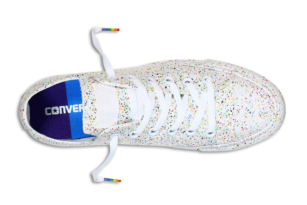 用彩虹说爱你：CONVERSE 匡威 即将推出新款 Pride系列 帆布鞋