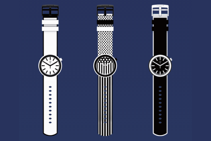 多种形态自由转换：swatch 斯沃琪 推出 全新 swatch POP系列 腕表