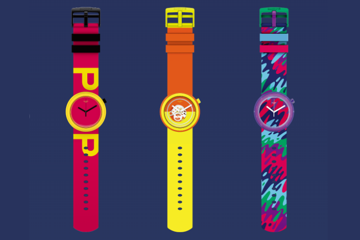 多种形态自由转换：swatch 斯沃琪 推出 全新 swatch POP系列 腕表