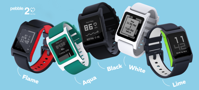 内置光学心率，外置GPS：Pebble 发布 Pebble 2、Time 2和Pebble Core三款新品