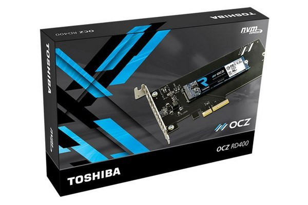 2.6G/s读取速度：OCZ 推出 RD400 NVMe 固态硬盘