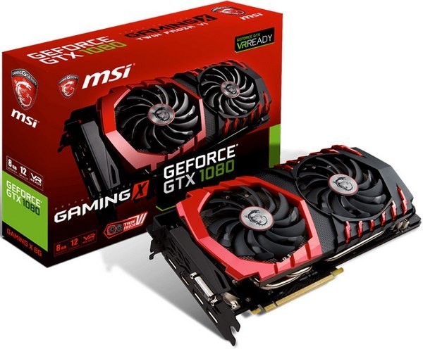 海鹰、白虎和魔龙全力出击：msi 微星 推出 GTX1080 非公版显卡