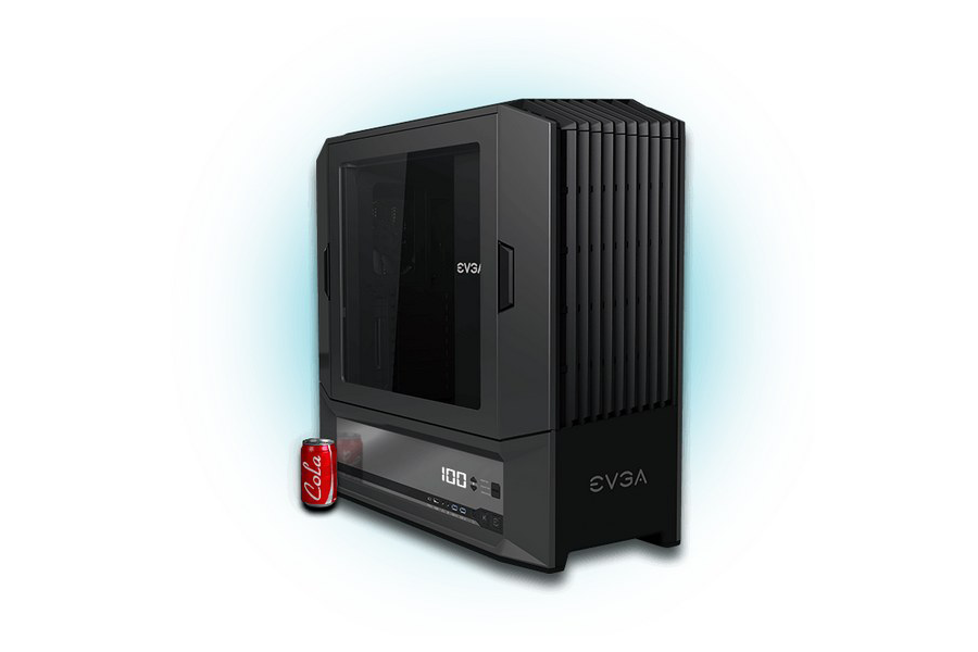 一键超频＋温控显示：EVGA 推出 DG 8系电竞机箱