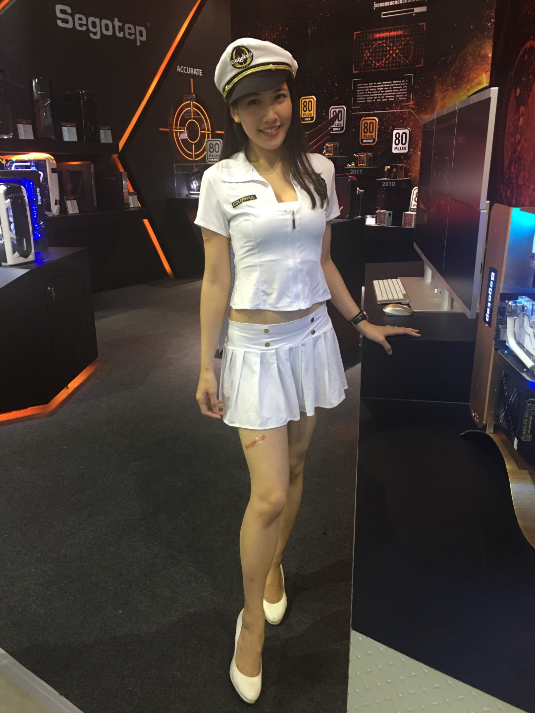 长腿丝袜高跟鞋：COMPUTEX 2016 台北电脑展 ShowGirl 合集