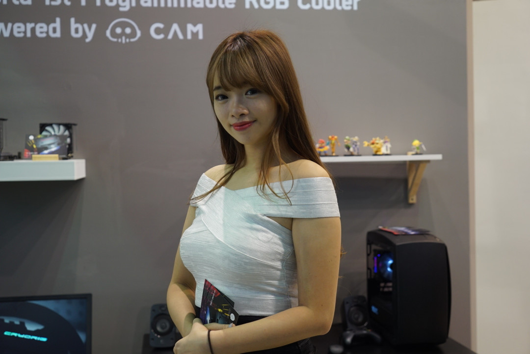 长腿丝袜高跟鞋：COMPUTEX 2016 台北电脑展 ShowGirl 合集