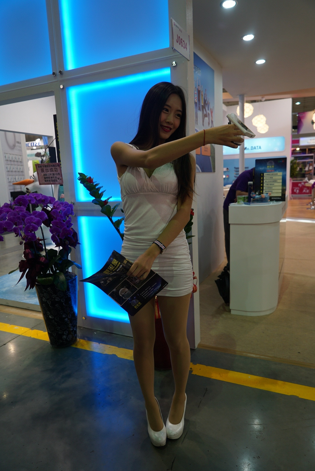 长腿丝袜高跟鞋：COMPUTEX 2016 台北电脑展 ShowGirl 合集
