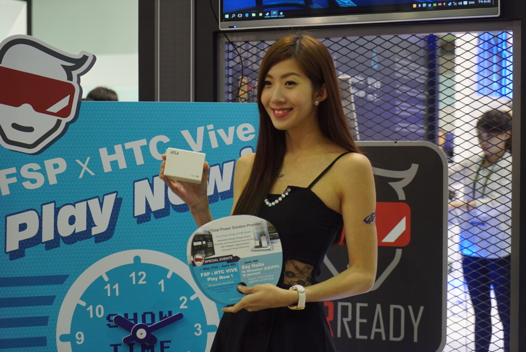 长腿丝袜高跟鞋：COMPUTEX 2016 台北电脑展 ShowGirl 合集