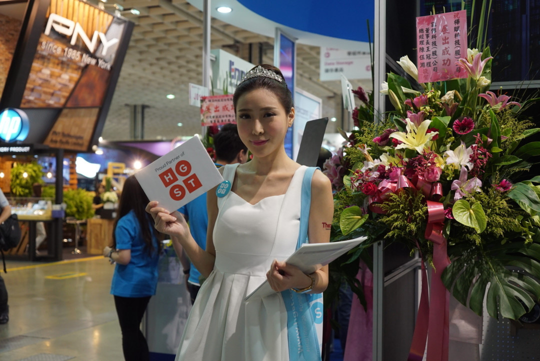长腿丝袜高跟鞋：COMPUTEX 2016 台北电脑展 ShowGirl 合集