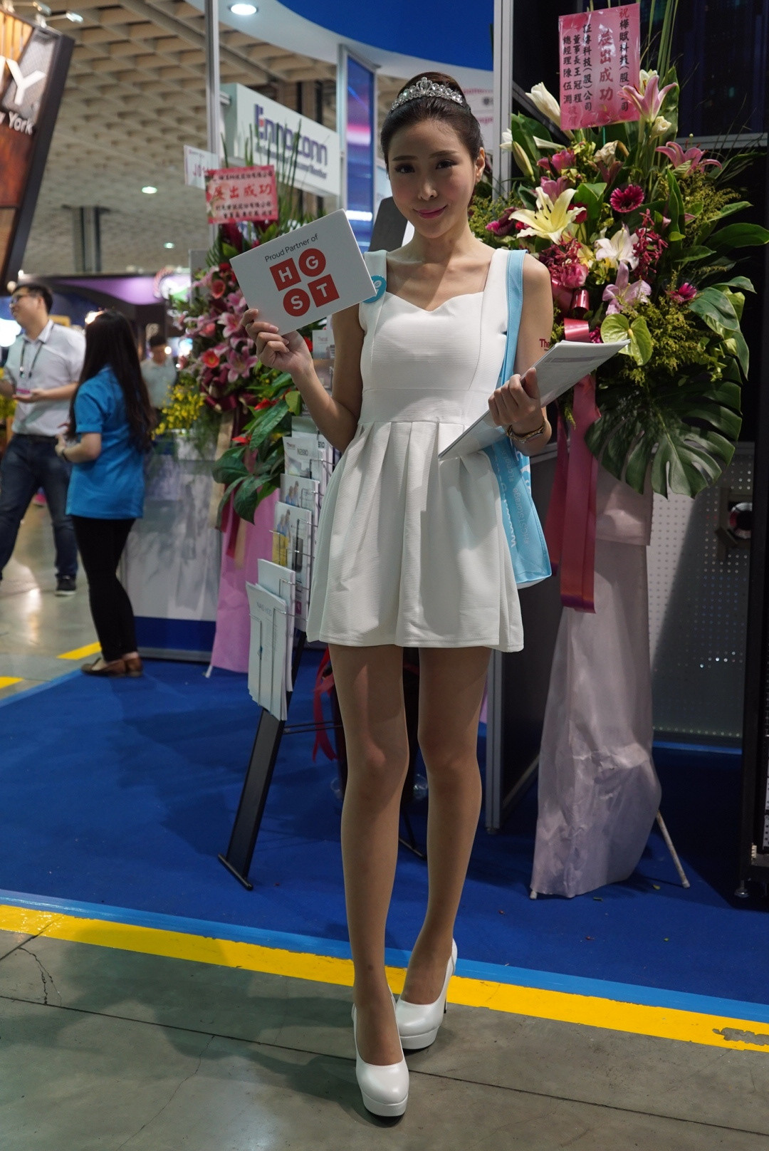 长腿丝袜高跟鞋：COMPUTEX 2016 台北电脑展 ShowGirl 合集