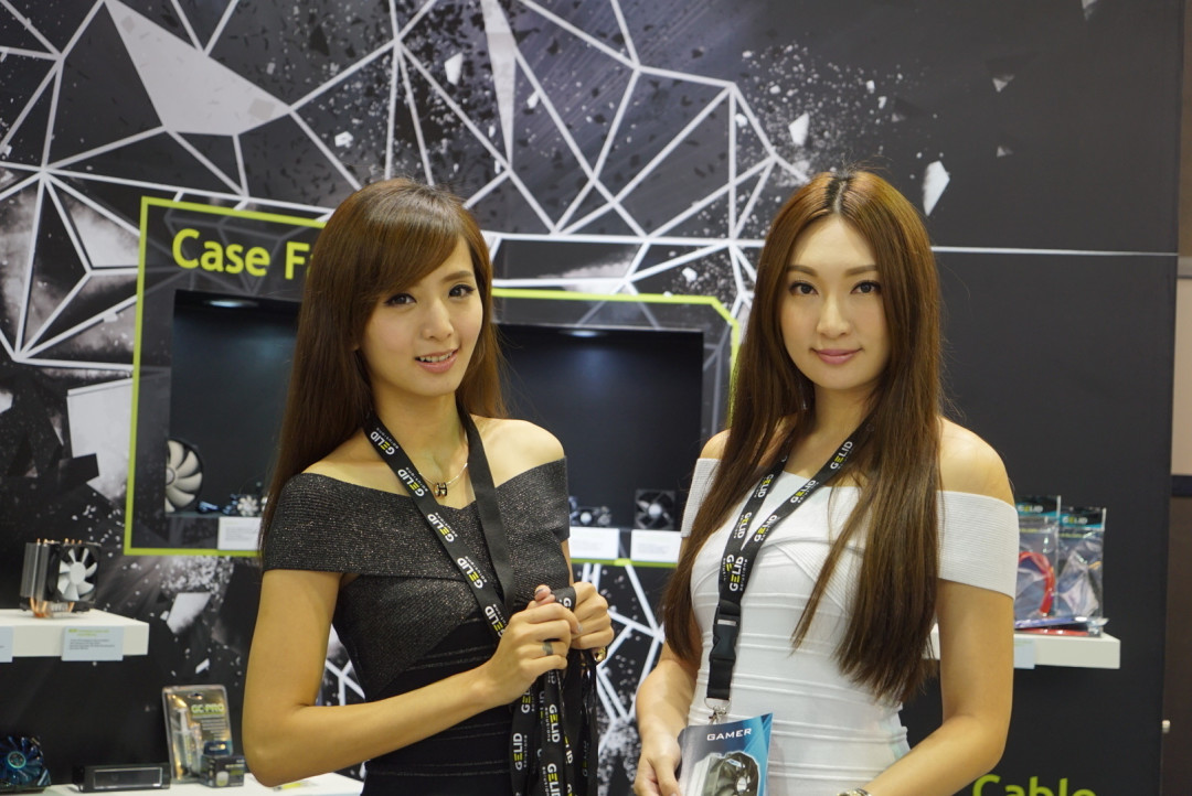 长腿丝袜高跟鞋：COMPUTEX 2016 台北电脑展 ShowGirl 合集